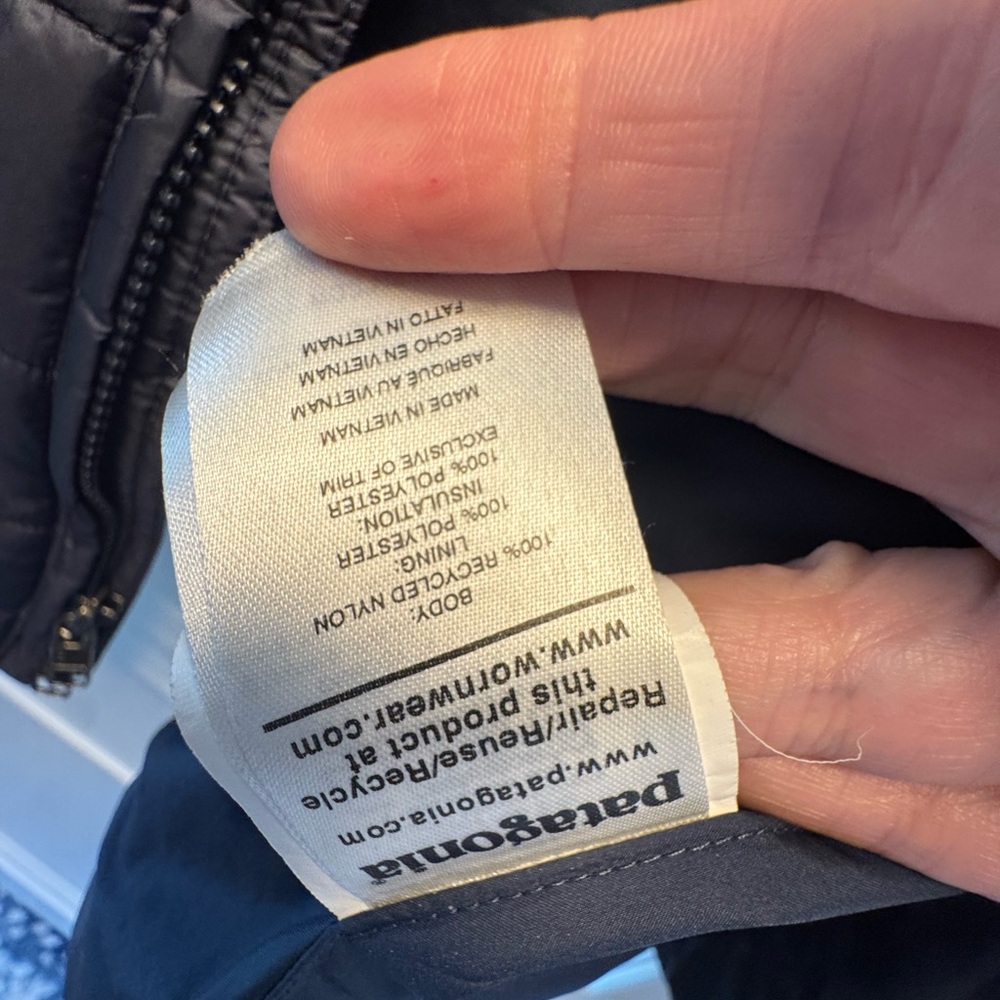 Patagonia Dark Blue Quilted Jacket - Picture 4 of 7